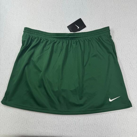 Nike Lacrosse XL Green and White Sports Skirt New with Tags Flawed - Picture 7 of 12